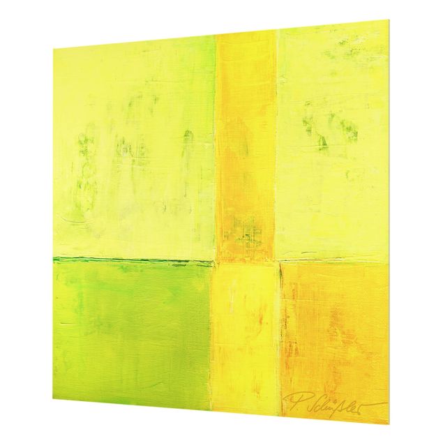 Glass Splashback - Petra Schüßler - Spring Composition 01 - Square 1:1