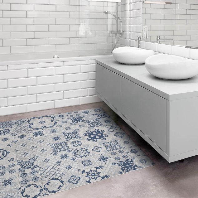 Tile rug Ceramic Tiles Agadir Blue