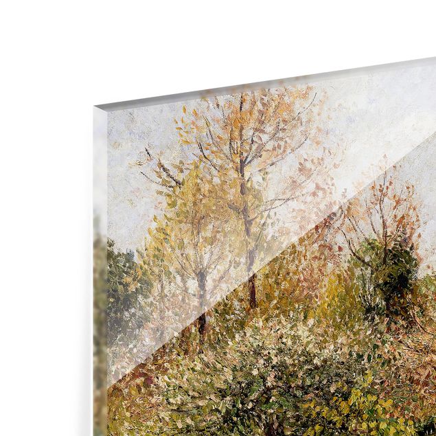 Glass Splashback - Camille Pissarro - Spring In Eragny - Landscape 3:4