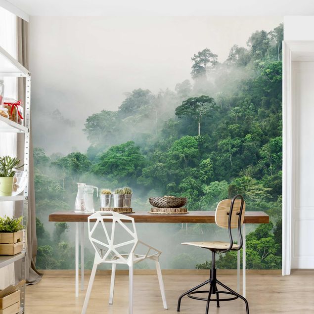 Wallpaper landscape - Jungle In The Fog