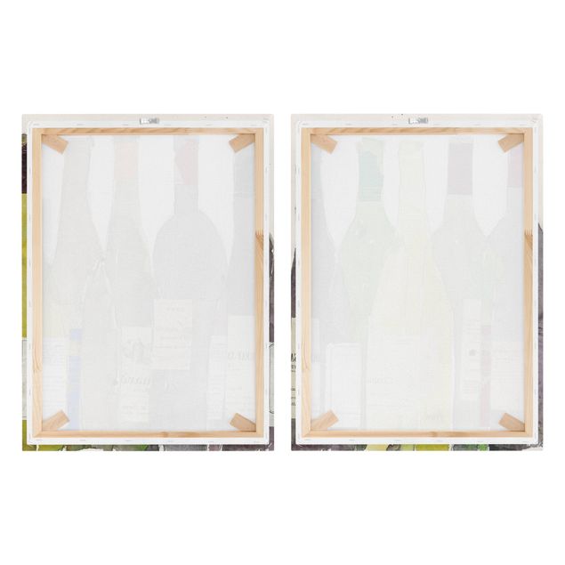 Print on canvas - Wine & Spirits Set II