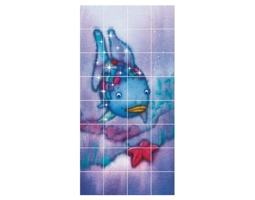 Tile sticker - The Rainbow Fish - The Starfish