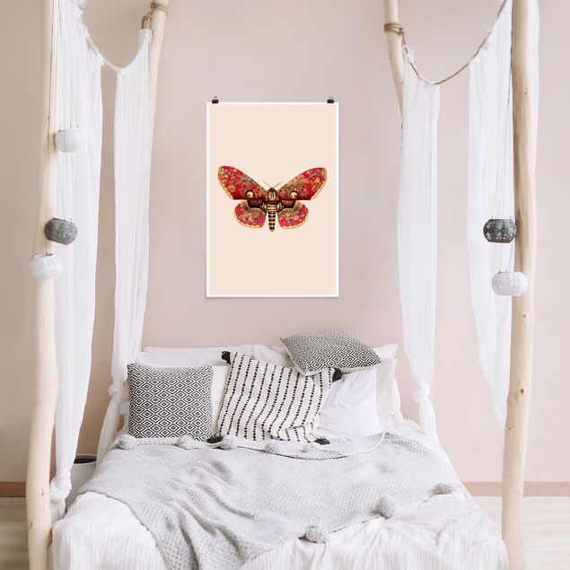 Poster - Vintage Moth