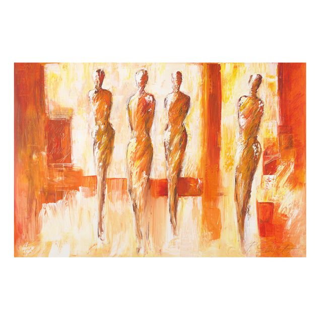 Splashback - Four Figures In Orange
