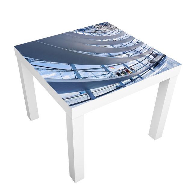 Adhesive film for furniture IKEA - Lack side table - In The Berlin Reichstag II