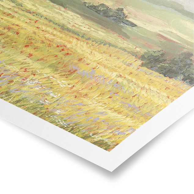 Poster nature & landscape - Meadow In The Morning I