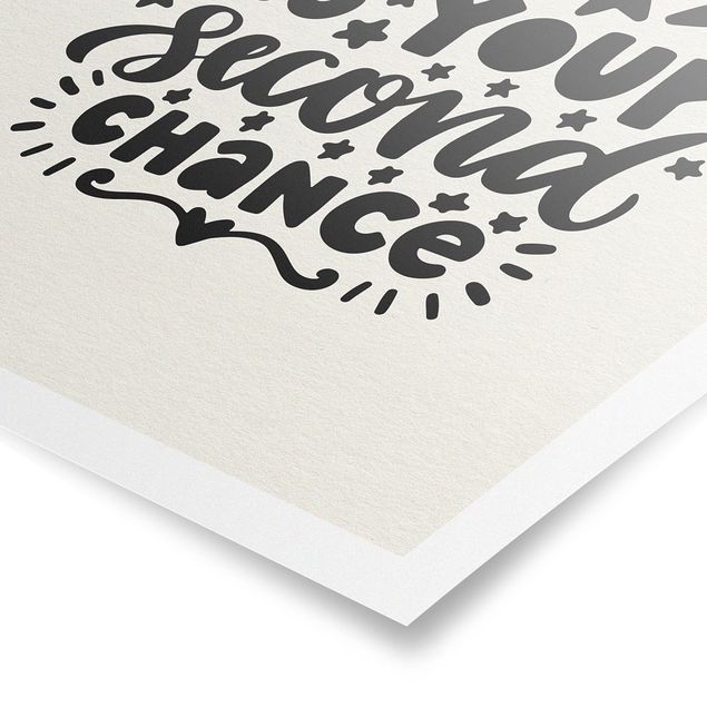 Poster - Everyday Is Your Second Chance