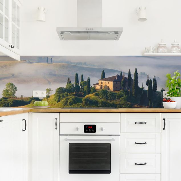 Kitchen wall cladding - Country Estate In The Tuscany
