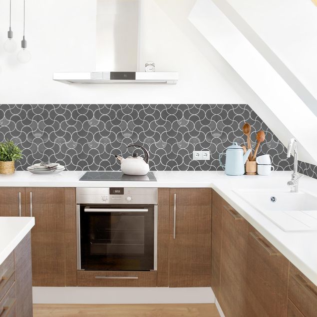 Kitchen splashback tiles Ceramic Tiles - Grey