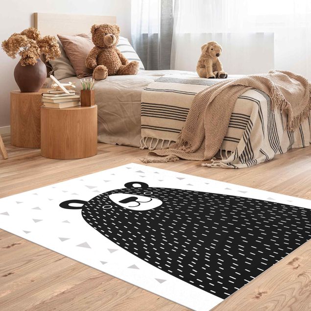 contemporary rugs Zoo With Patterns - Bear