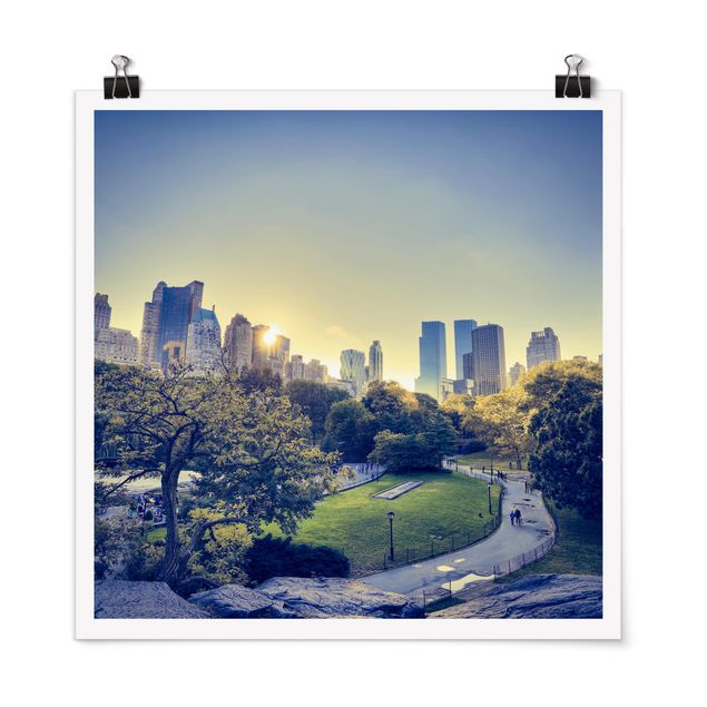 Poster - Peaceful Central Park