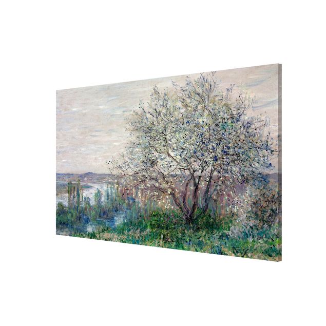 Magnetic memo board - Claude Monet - Spring in Vétheuil