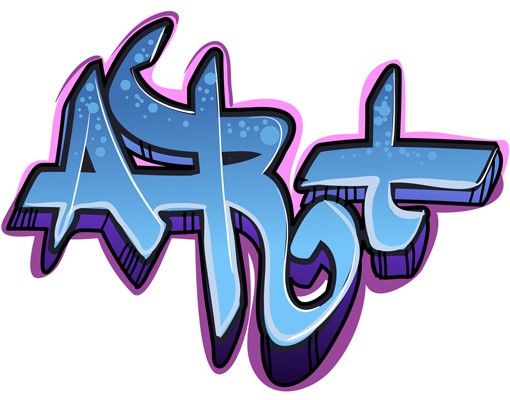Wall sticker - No.724 Art Graffiti