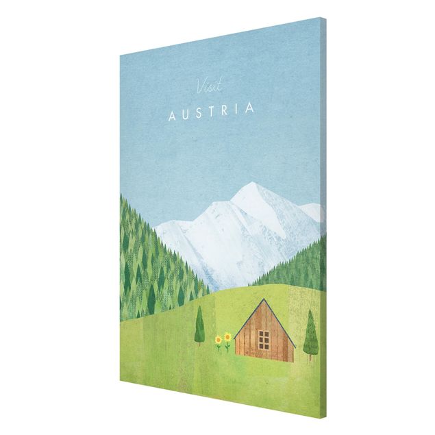Magnetic memo board - Tourism Campaign - Austria