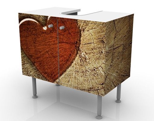 Wash basin cabinet design - Natural Love