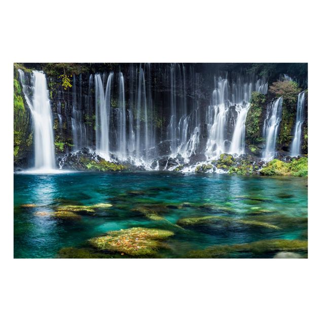 Magnetic memo board - Shiraito Waterfall