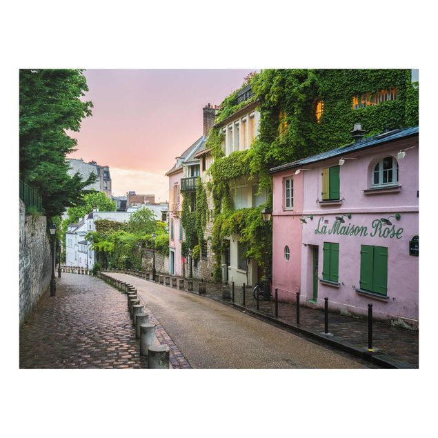 Splashback - Rose Coloured Twilight In Paris - Landscape format 4:3