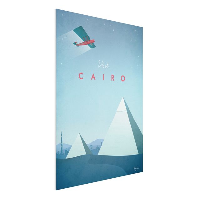 Print on forex - Travel Poster - Cairo