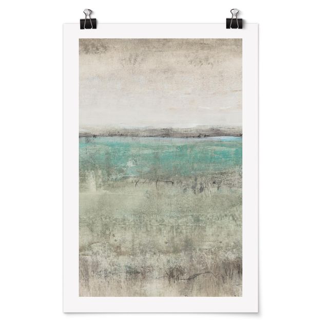 Poster abstract - Horizon Over Turquoise I
