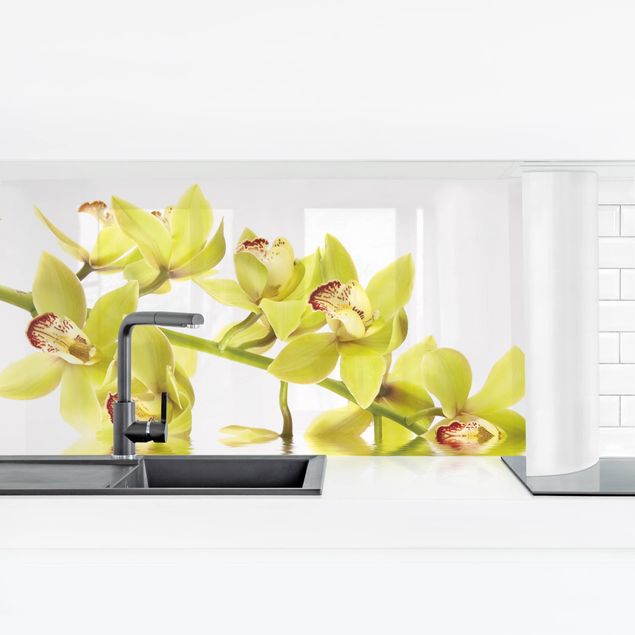 Kitchen wall cladding - Elegant Orchid Waters