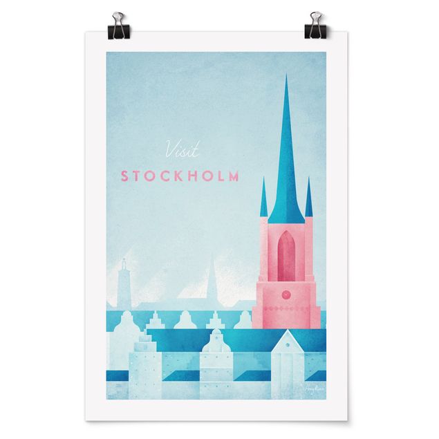 Poster - Travel Poster - Stockholm