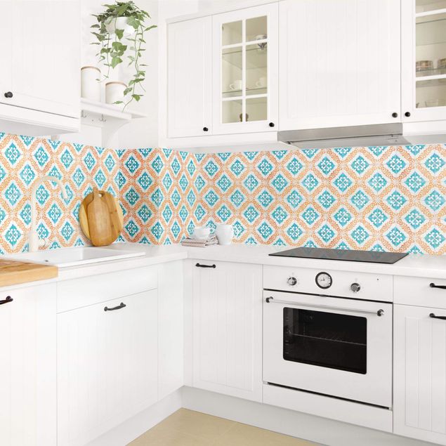 Kitchen wall cladding - Portuguese Vintage Ceramic Tiles - Silves