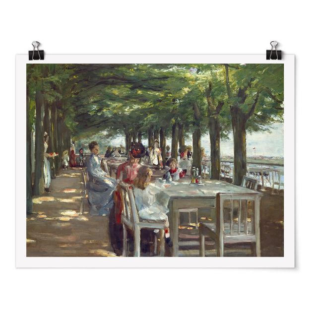 Poster - Max Liebermann - The Restaurant Terrace Jacob