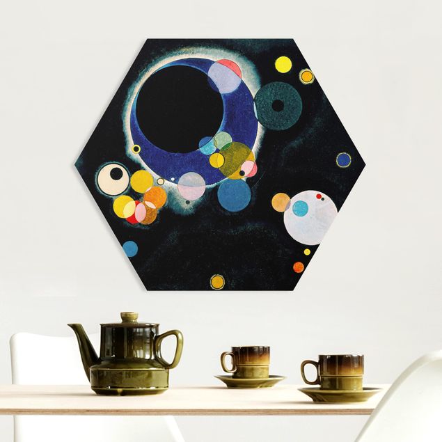 Forex hexagon - Wassily Kandinsky - Sketch Circles