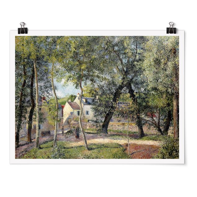 Poster - Camille Pissarro - Landscape At Osny Near Watering
