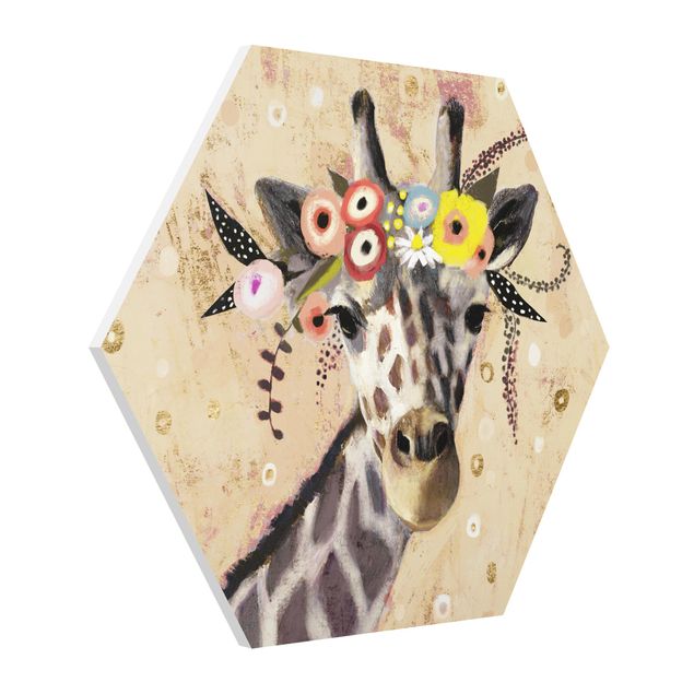 Forex hexagon - Klimt Giraffe