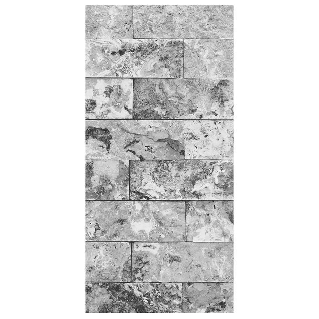 Room divider - Stone Wall Natural Marble Grey