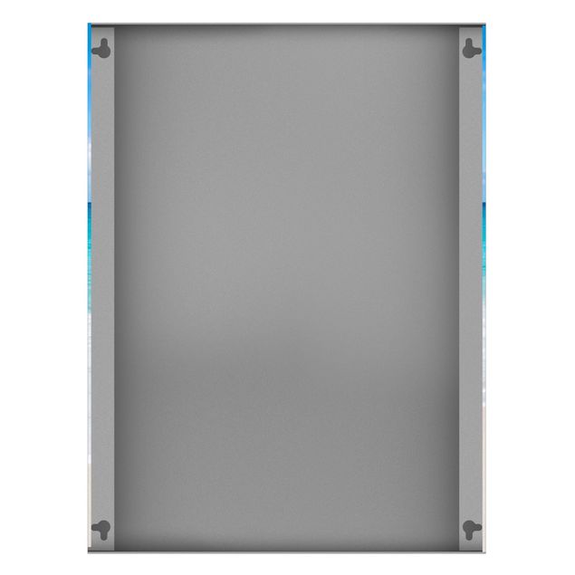 Magnetic memo board - Blue Wave