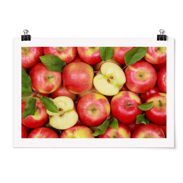 Poster - Juicy apples