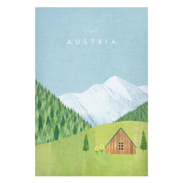 Magnetic memo board - Tourism Campaign - Austria