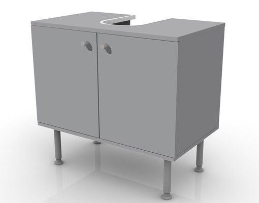 Wash basin cabinet design - Colour Cool Grey