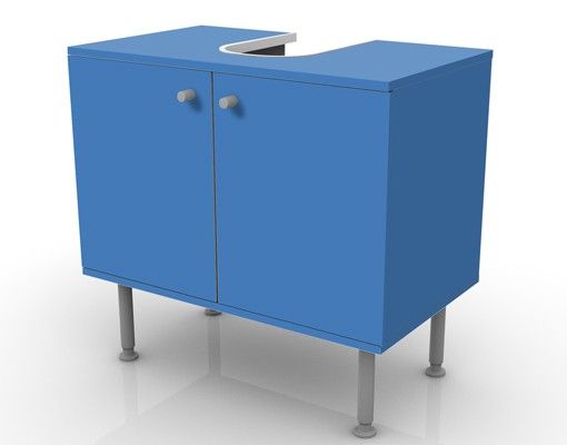 Wash basin cabinet design - Colour Royal Blue