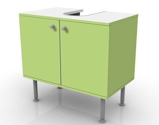Wash basin cabinet design - Colour Spring Green