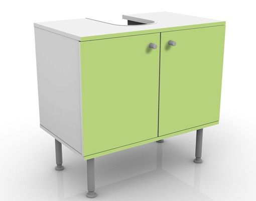 Wash basin cabinet design - Colour Spring Green