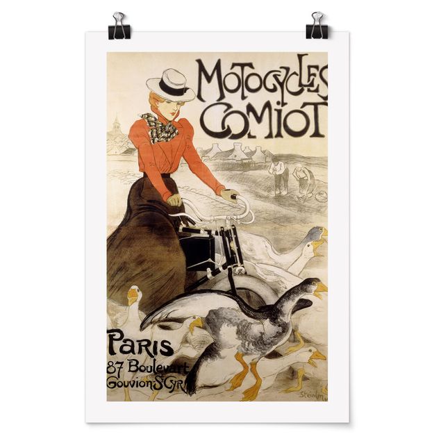 Poster - Théophile Steinlen - Poster For Motor Comiot