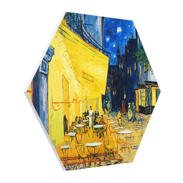 Forex hexagon - Vincent van Gogh - Café Terrace at Night