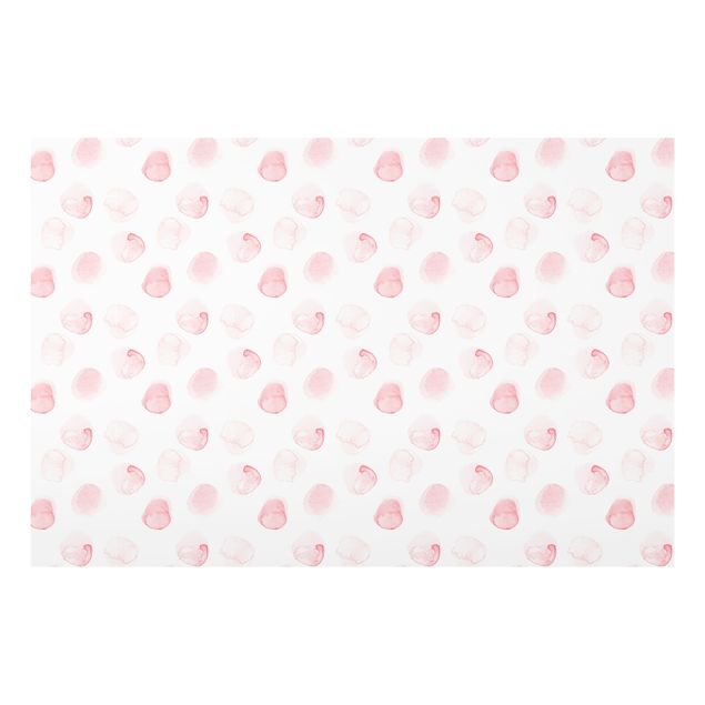 Splashback - Watercolour Dots Rosa