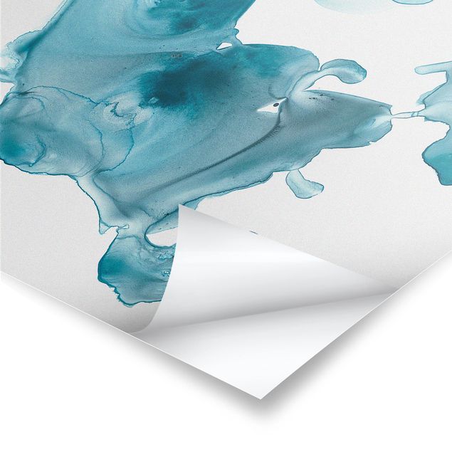 Poster abstract - Aquamarine In The Haze II