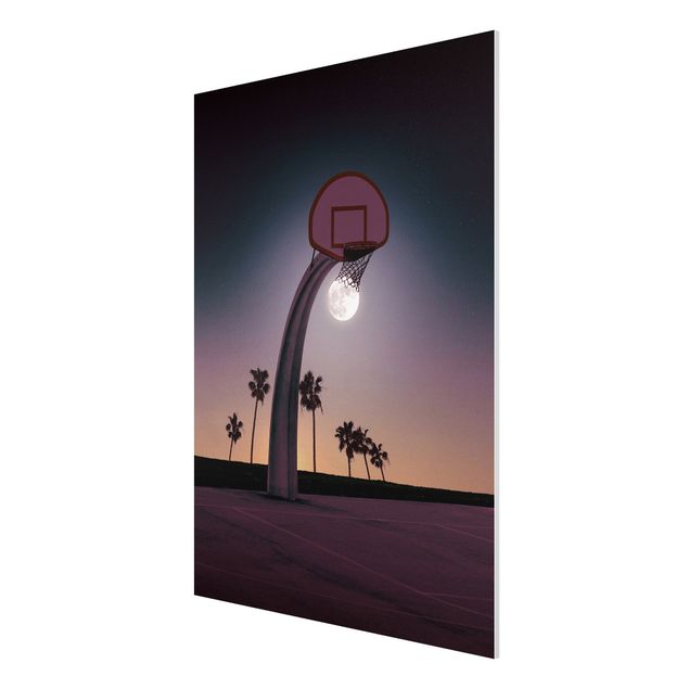 Print on forex - Basketball With Moon