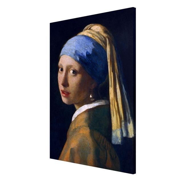 Magnetic memo board - Jan Vermeer Van Delft - Girl With A Pearl Earring