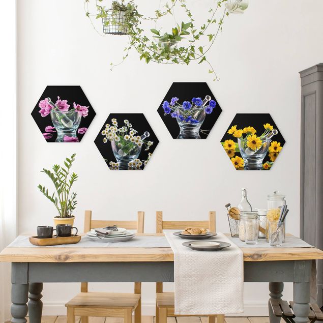 Forex hexagon - Flowers in a mortar