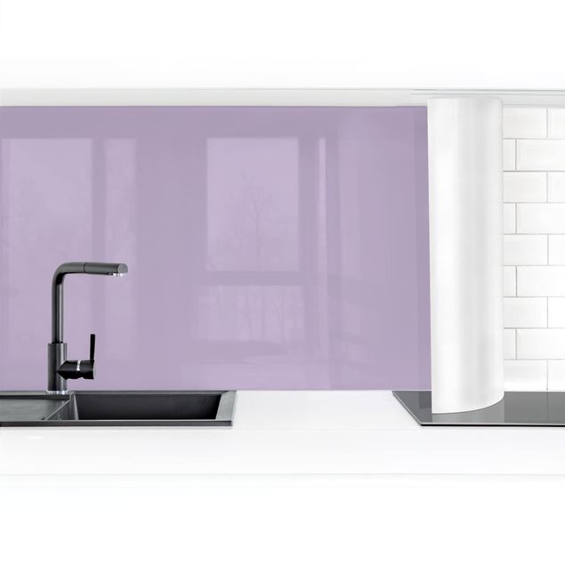 Kitchen wall cladding - Lavender