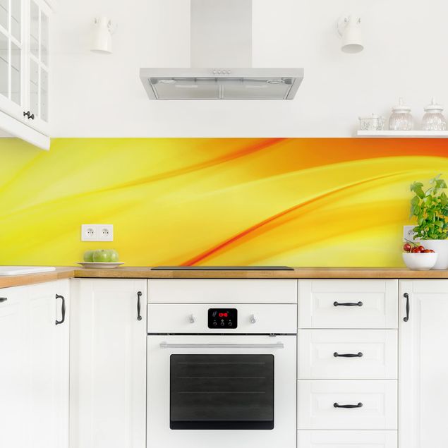 Kitchen wall cladding - Gold Fever