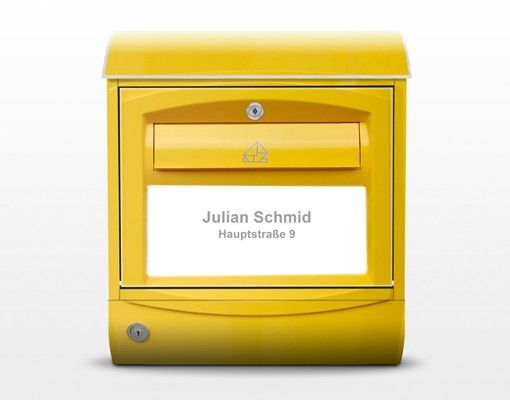 Letterbox customised - In Switzerland