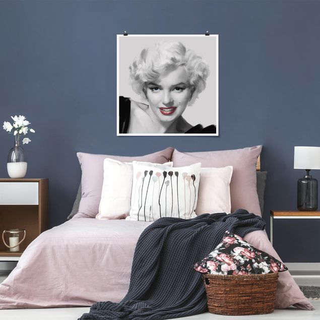Poster - Marilyn On Sofa