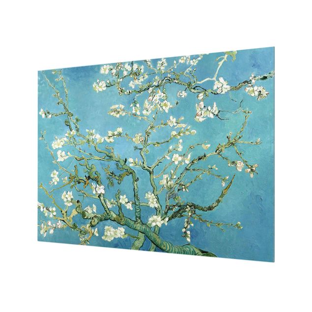 Glass Splashback - Vincent Van Gogh - Almond Blossom - Landscape 3:4